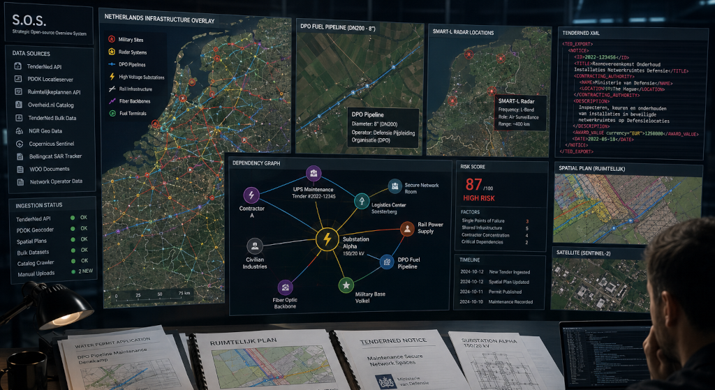 SOS extended dashboard